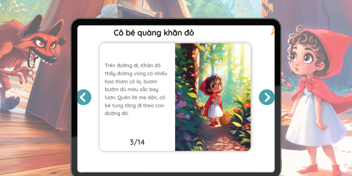 tom-tat-truyen-co-tich-co-be-quang-khan-do-bang-tieng-anh