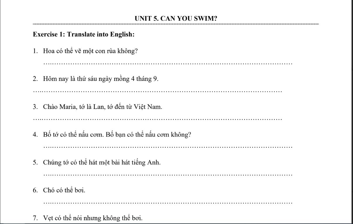 phieu-bai-tap-tieng-anh-lop-4-unit-5-can-you-swim-1